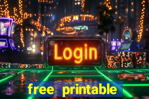 free printable christmas bingo cards